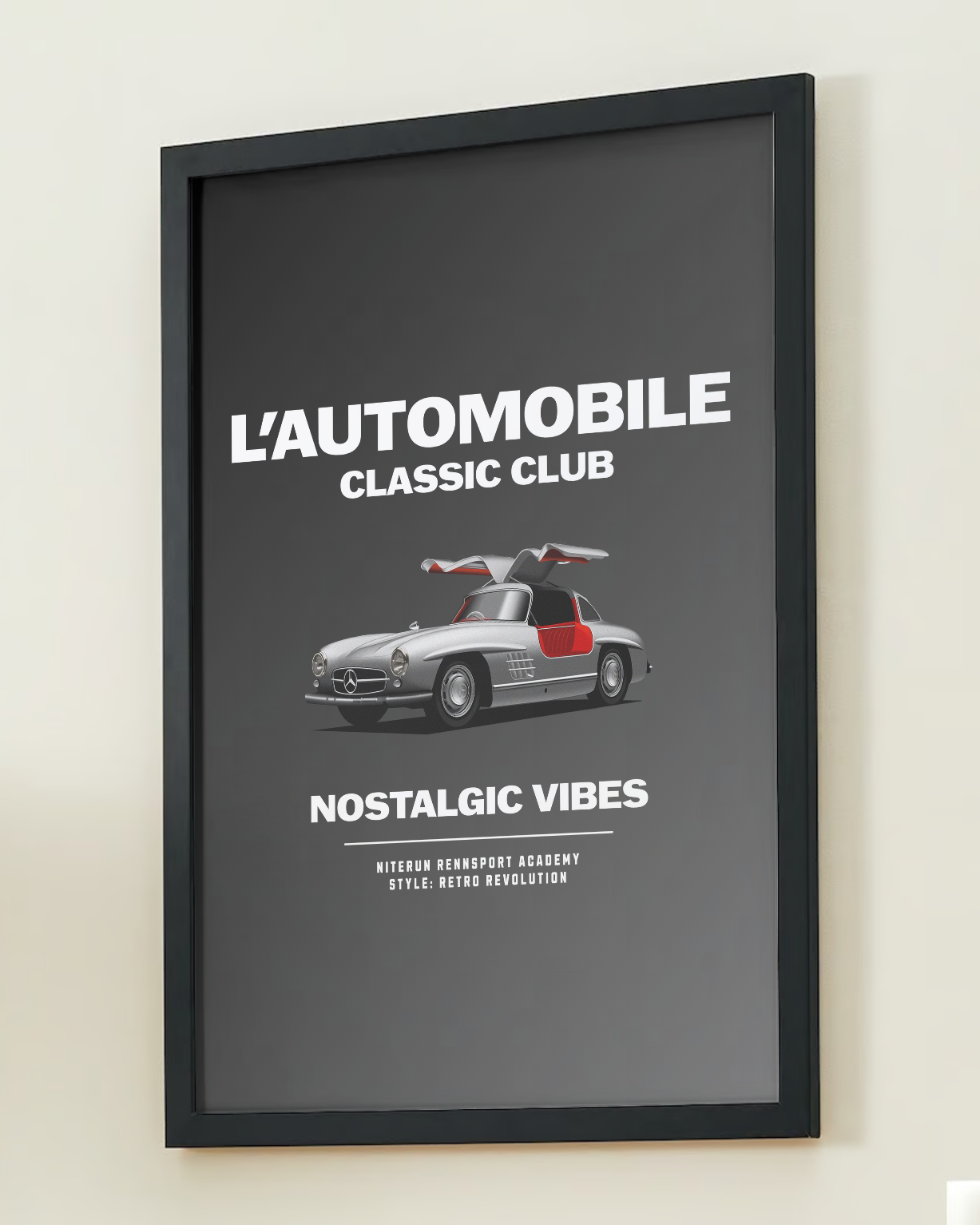 300SL - Framed Poster